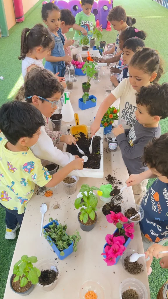 يوم الزراعة بالحضانة